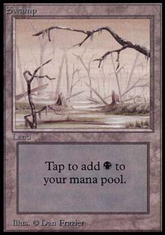 Swamp B (Alpha) Near Mint