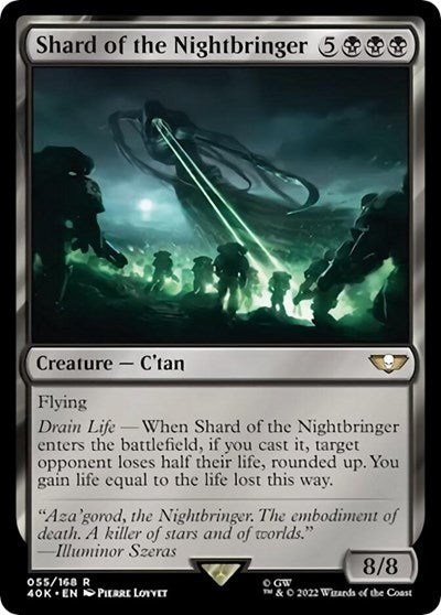 Shard of the Nightbringer (Surge Foil) (Universes Beyond: Warhammer 40K) Near Mint