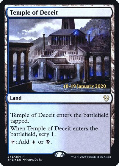 Temple of Deceit (Promos: Prerelease Cards) Near Mint