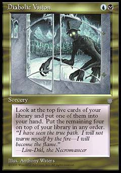 Diabolic Vision (Ice Age) Near Mint