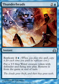 Thunderheads (Guildpact) Near Mint Foil