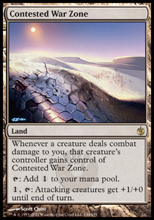 Contested War Zone (Mirrodin Besieged) Near Mint Foil Japanese