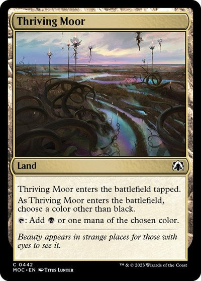 Thriving Moor (Commander: March of the Machine) Near Mint