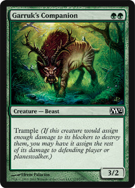 Garruk's Companion (Magic 2012 Core Set) Near Mint Foil