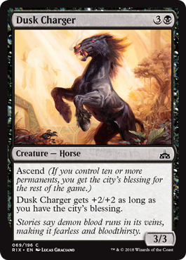 Dusk Charger (Rivals of Ixalan) Near Mint