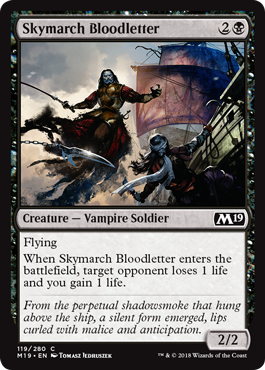 Skymarch Bloodletter (Magic 2019 Core Set) Near Mint