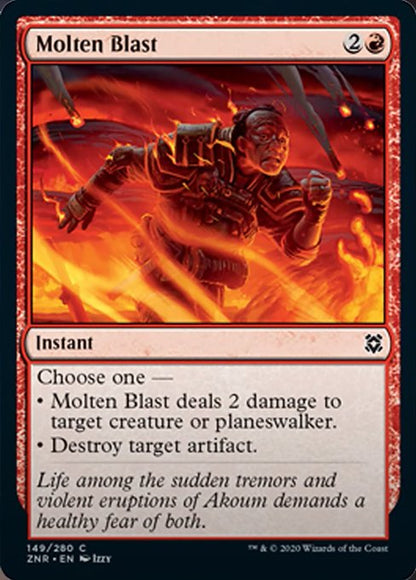 Molten Blast (Zendikar Rising) Near Mint