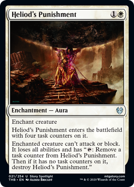 Heliod's Punishment (Theros Beyond Death) Near Mint Foil