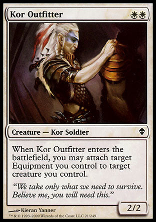 Kor Outfitter (Zendikar) Near Mint