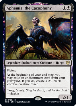 Aphemia, the Cacophony (Theros Beyond Death) Near Mint Foil