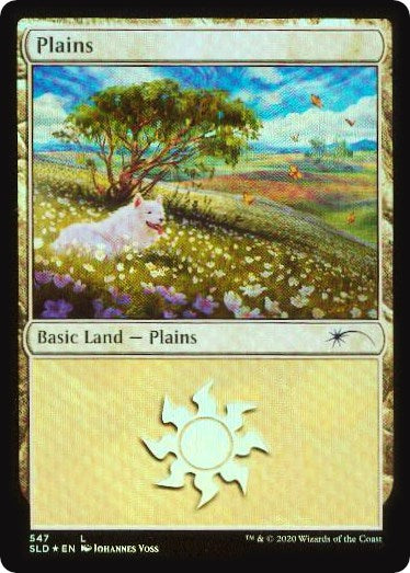 Plains 547 (Secret Lair) Near Mint