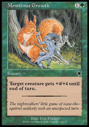 Monstrous Growth (Starter 1999) Near Mint