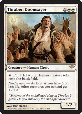 Thraben Doomsayer (Dark Ascension) Near Mint