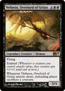 Nefarox, Overlord of Grixis (Magic 2013 Core Set) Near Mint Foil