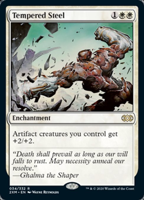 Tempered Steel (Double Masters) Near Mint Foil