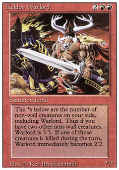 Keldon Warlord (Revised) Near Mint