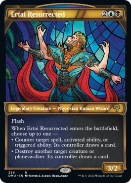 Ertai Resurrected (Textured Foil) (Dominaria United) Near Mint