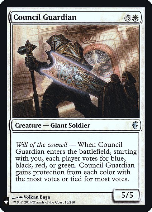 Council Guardian (Mystery Booster Retail Edition Foils) Near Mint Foil