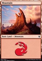 Mountain (347) (Commander 2016 Edition) Near Mint