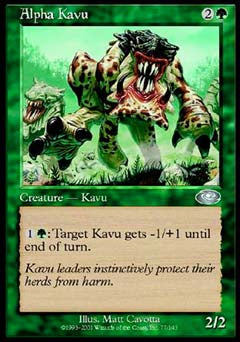 Alpha Kavu (Planeshift) Near Mint Foil Chinese