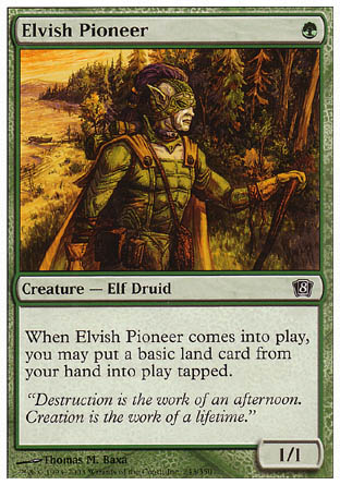 Elvish Pioneer (8th Edition) Near Mint Foil