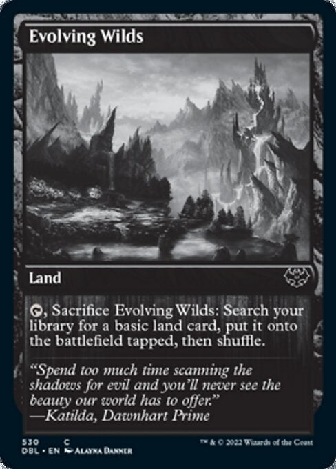 Evolving Wilds (530) (Innistrad: Double Feature) Near Mint