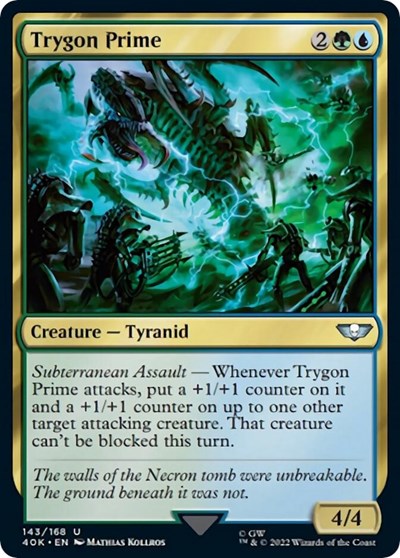 Trygon Prime (Surge Foil) (Universes Beyond: Warhammer 40K) Near Mint