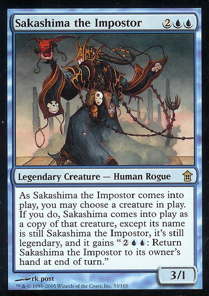 Sakashima the Impostor (Saviors of Kamigawa) Near Mint Foil