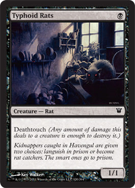 Typhoid Rats (Innistrad) Near Mint Foil