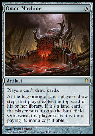 Omen Machine (New Phyrexia) Near Mint Spanish