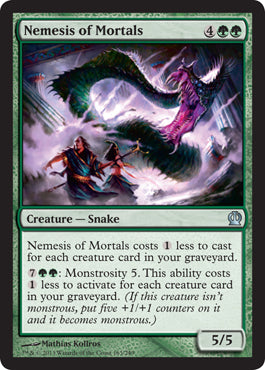 Nemesis of Mortals (Theros) Near Mint Foil