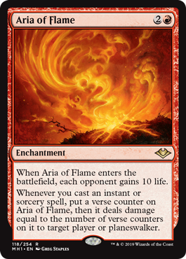 Aria of Flame (Modern Horizons) Near Mint