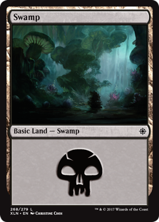 Swamp (268) (Ixalan) Near Mint