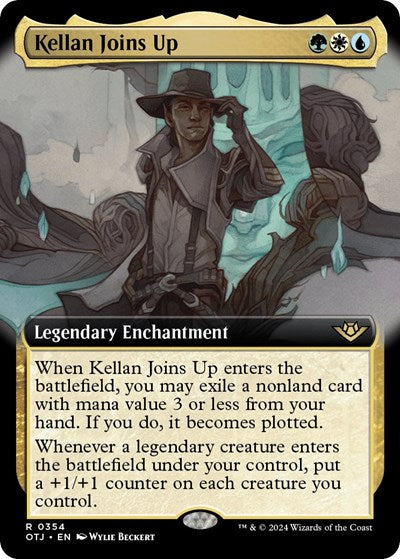 Kellan Joins Up (Extended Art) (Outlaws of Thunder Junction) Near Mint Foil