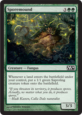 Sporemound (Magic 2014 Core Set) Near Mint Foil