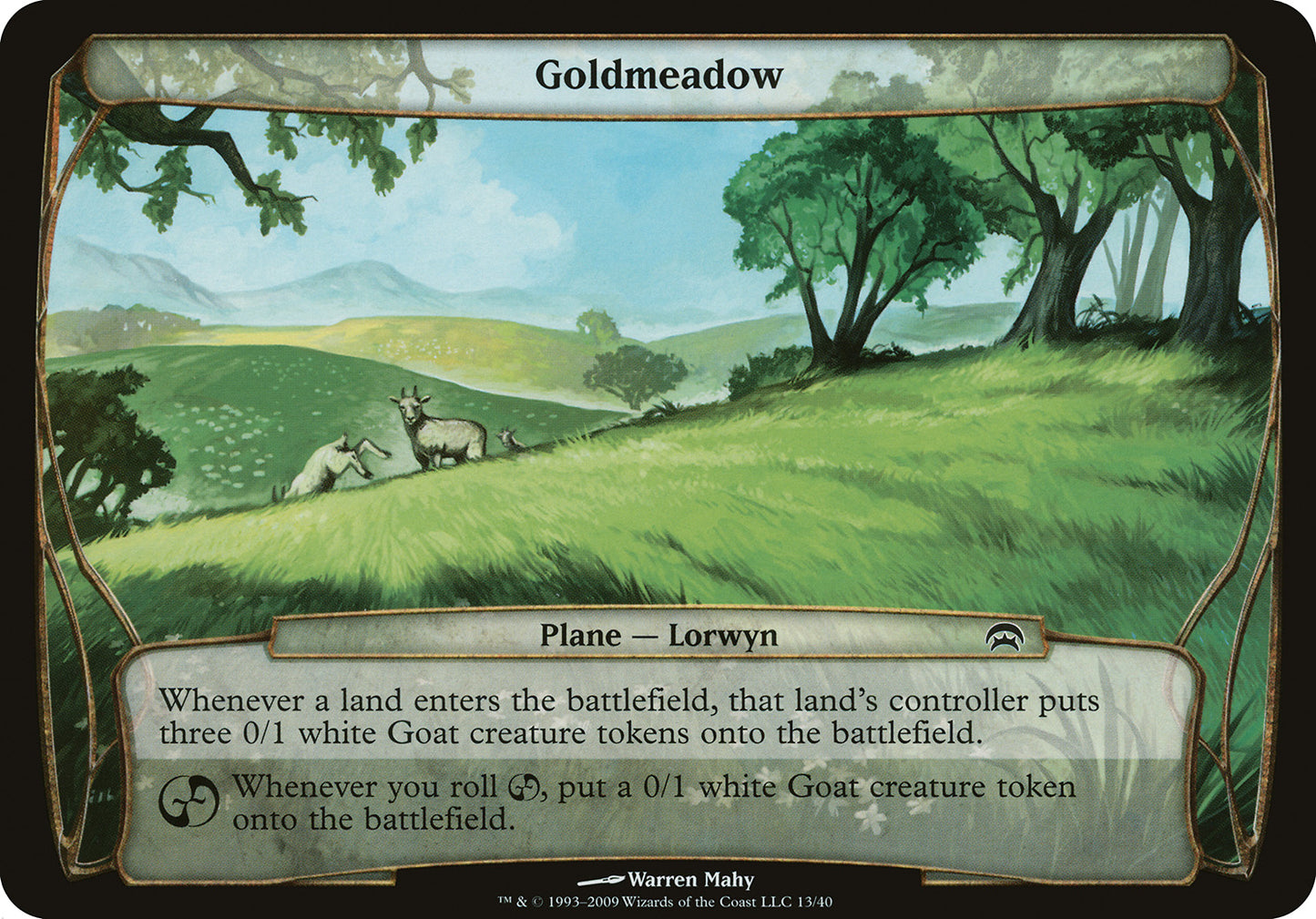 Goldmeadow (Planechase) Near Mint