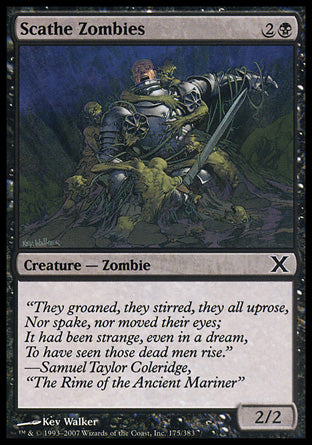 Scathe Zombies (10th Edition) Near Mint Japanese