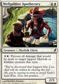 Wellgabber Apothecary (Lorwyn) Near Mint Japanese