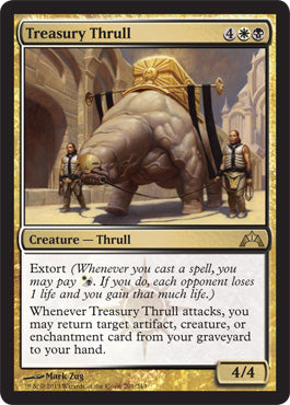Treasury Thrull (Gatecrash) Light Play Foil