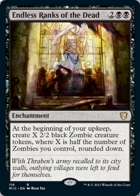 Endless Ranks of the Dead (Commander 2021 Midnight Hunt) Near Mint