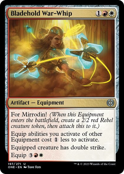 Bladehold War-Whip (Phyrexia: All Will Be One) Near Mint Foil