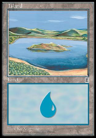 Island (170) (Portal Three Kingdoms) Near Mint