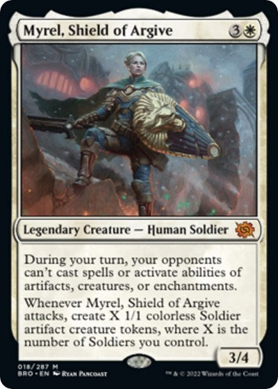 Myrel, Shield of Argive (The Brothers' War) Near Mint