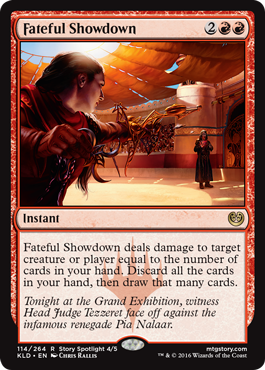 Fateful Showdown (Kaladesh) Near Mint Foil