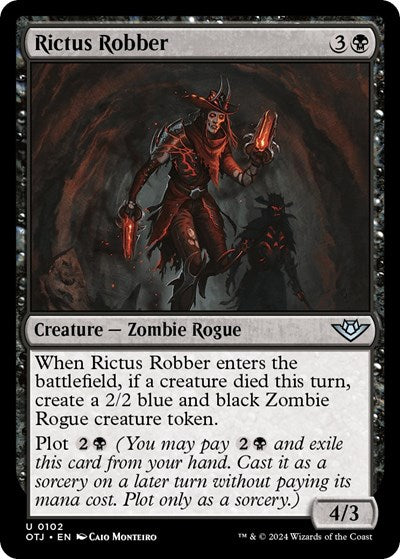 Rictus Robber (Outlaws of Thunder Junction) Near Mint