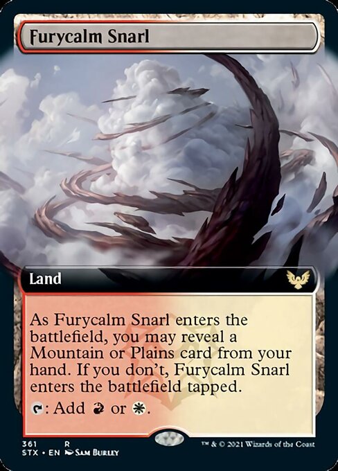 Furycalm Snarl (Extended Art) (Strixhaven) Near Mint