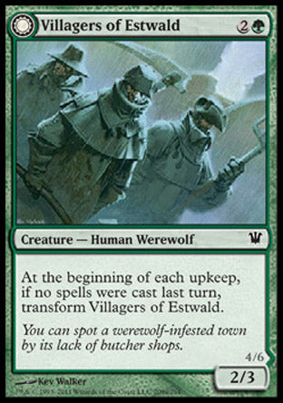 Villagers of Estwald (Howlpack of Estwald) (Innistrad) Near Mint