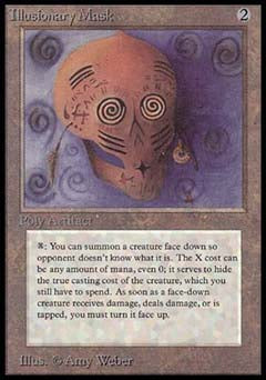 Illusionary Mask (Alpha) Near Mint