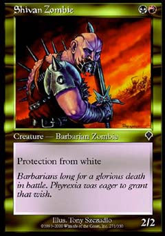 Shivan Zombie (Invasion) Near Mint