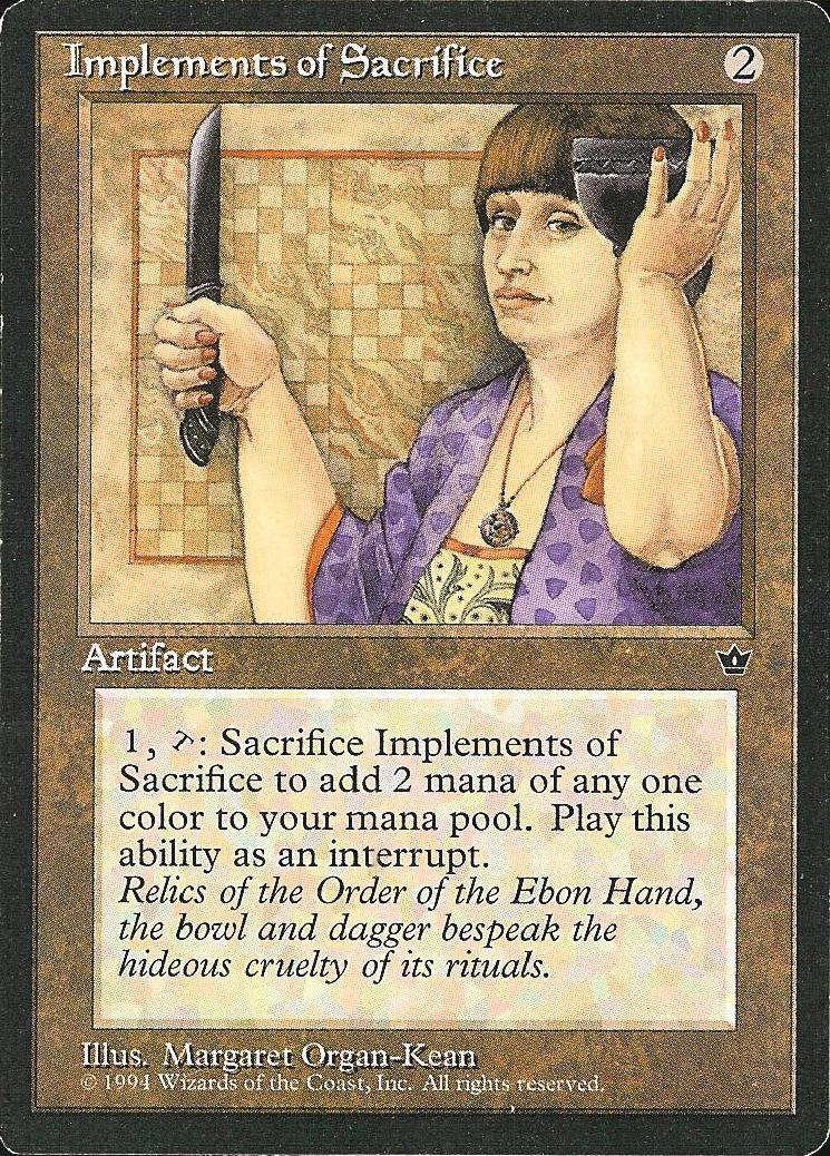 Implements of Sacrifice (Fallen Empires) Near Mint
